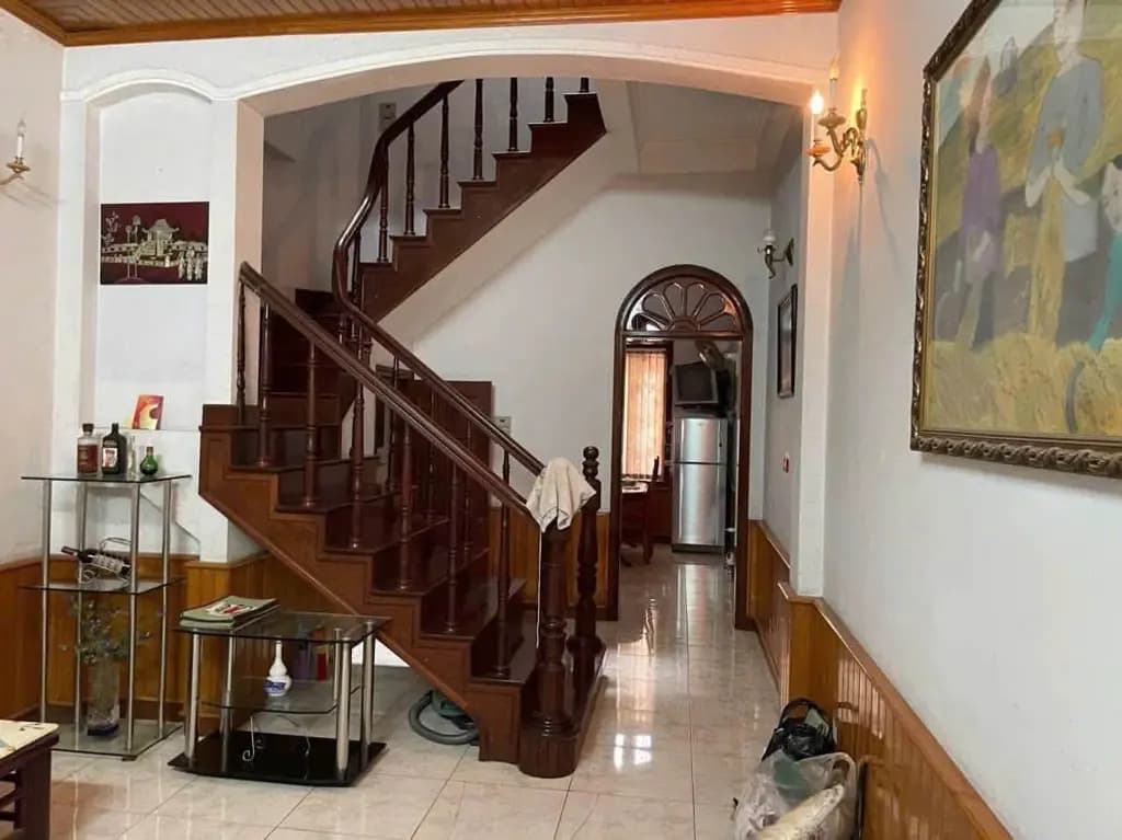 Main-Cho thuê nhà riêng Nguyễn Viết Xuân 60mx 4 tầng ô tô đỗ cổng 13 triệu/tháng-1