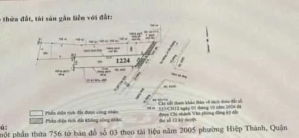Main-Bán lô đất mặt tiền Hiệp Thành 7 quận 12, 4x20m, giá 5,8 Tỷ-2