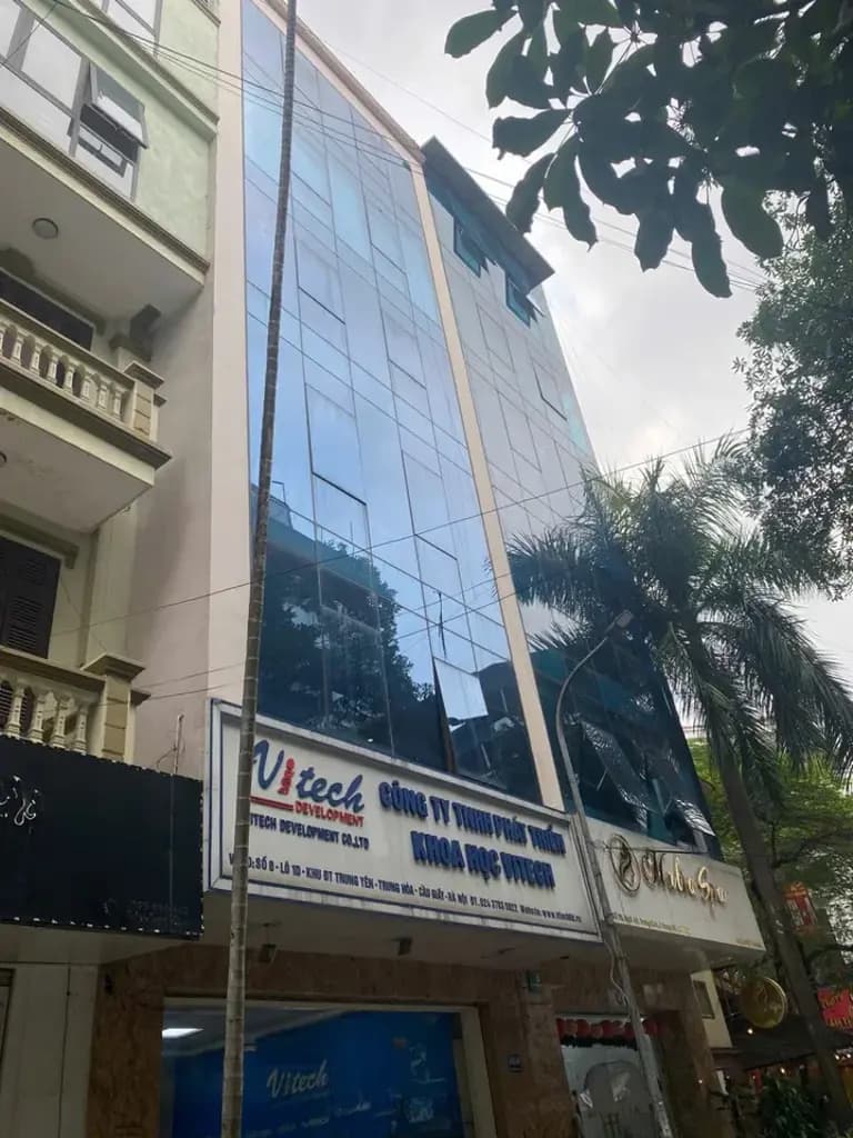 Main-Cho thuê nhà Ngõ 75 Trần Thái Tông , Cầu Giấy 90m² x 7 tầng, có thang máy, giá 70tr/tháng làm văn phòng.-0
