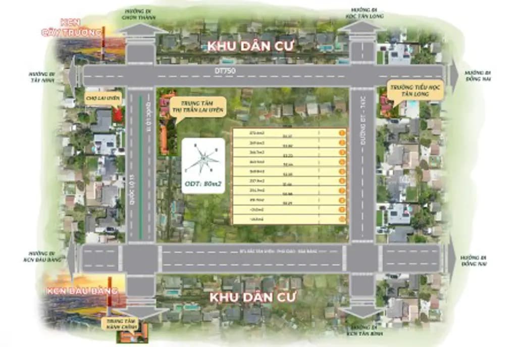 Main-Bán 292,6 m2 thửa đất số 464, tờ bản đồ số 17, địa chỉ: thị trấn Lai Uyên, H.Bàu Bàng, T.Bình Dương-2
