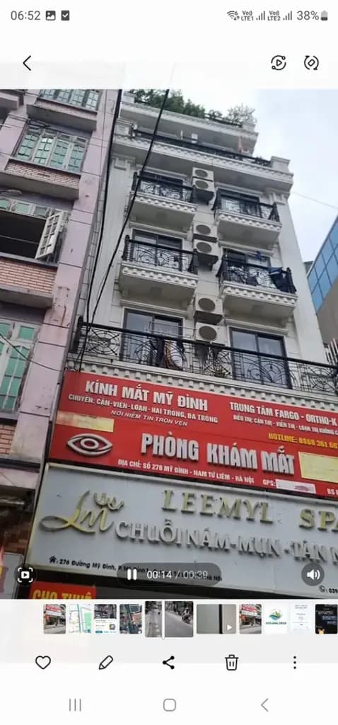 Chính chủ cho thuê Mặt bằng kinh doanh tại 276 mặt đường Mỹ Đình