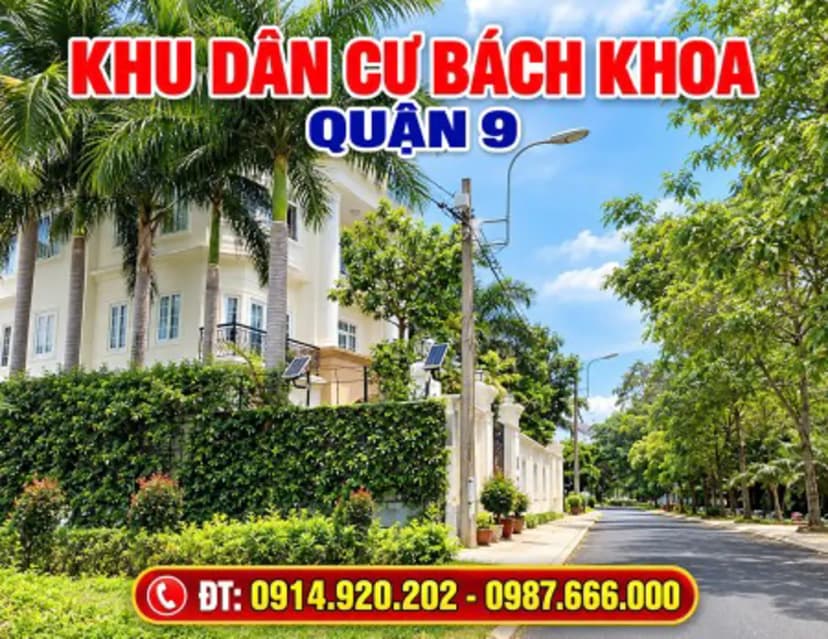 Đất nền dự bán Bách Khoa ,quận 9, dt: 7x26, giá rẻ , tiềm năng, có sổ đỏ, đường 12m