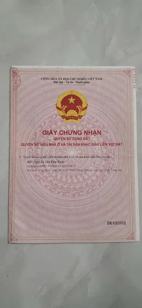 Main-Bán Nhà riêng 85.5m2 có sẵn 85.5 m2 thổ cư giá 3.6 tỷ tại 50 đường số 9 KDC thuận đạo tt bến lức long an - Chọn - Xã Bến Lức Tây Ninh-8