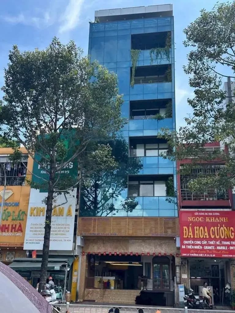 Main-Nhà cho thuê 2 mặt tiền 298-300 Lý Thường Kiệt, Quận 10 , Hầm 7 tầng .-0