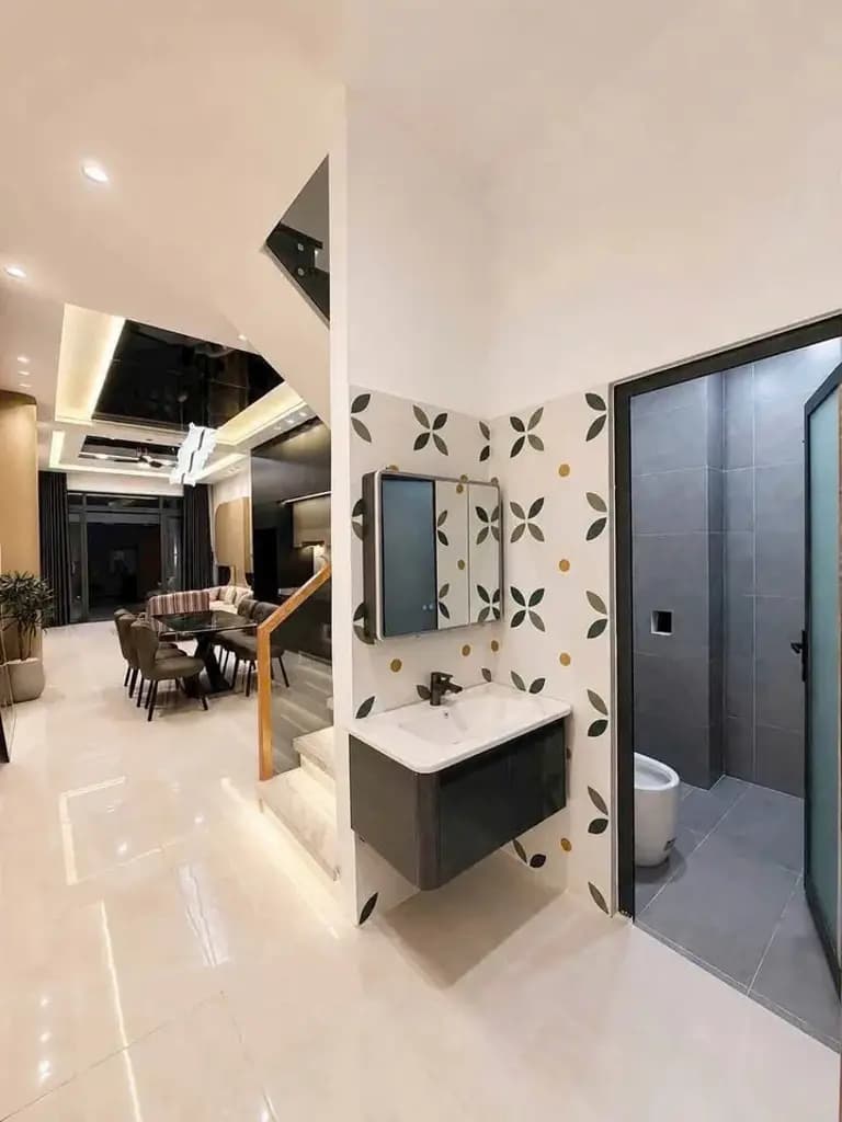 Main-Bán nhà sổ riêng thổ cư hoàn công 1 lầu 1 trệt phường Tân Hiệp-3
