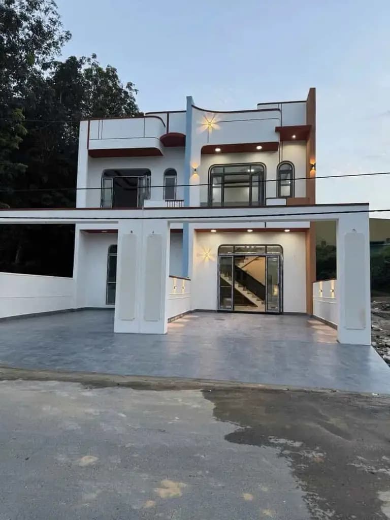 Main-Nhà khu 3 Tân định - Bến Cát - Bình Dương  Mặt tiền đường nhựa thông rộng, dân cư hiện hữu đông đúc-0