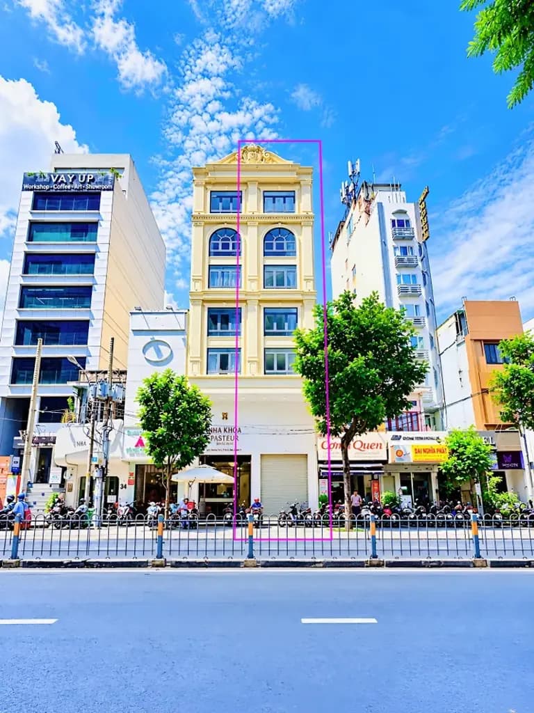 ❇️❇️ Cho Thuê Nhà Mặt Tiền: 28 Nguyễn Cư Trinh - Quận 1 - 4.7x27m, hầm, 9 tầng