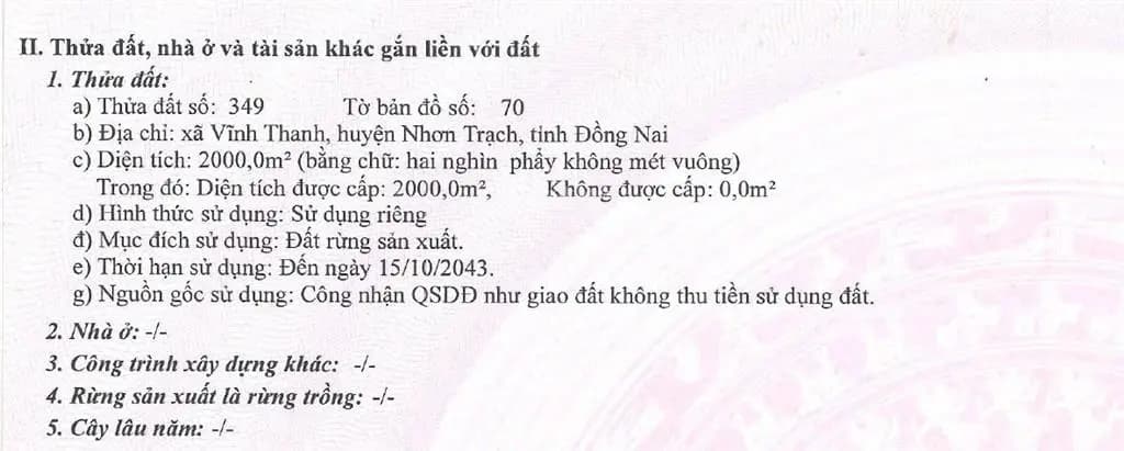 Main-Bán đất gần đường liên cảng, vĩnh thanh, nhơn trạch, đồng nai, 900 nghìn / m2, 9.531m2 giá ưu đãi-2