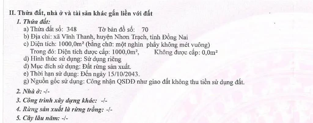 Main-Bán đất gần đường liên cảng, vĩnh thanh, nhơn trạch, đồng nai, 900 nghìn / m2, 9.531m2 giá ưu đãi-6