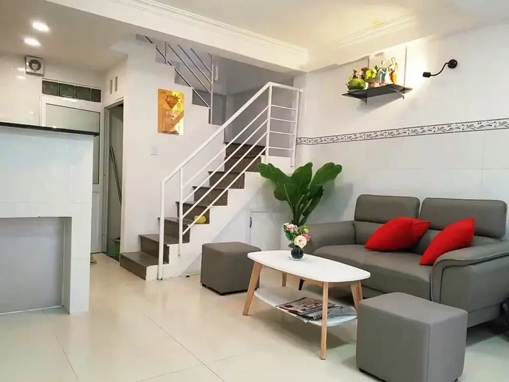 Main-THÍCH Q.ĐỨC, 24M2 X 4T HOÀN CÔNG ĐỦ, HẺM 3GAC THÔNG HẺM XH 5 BƯỚC CHÂN-1