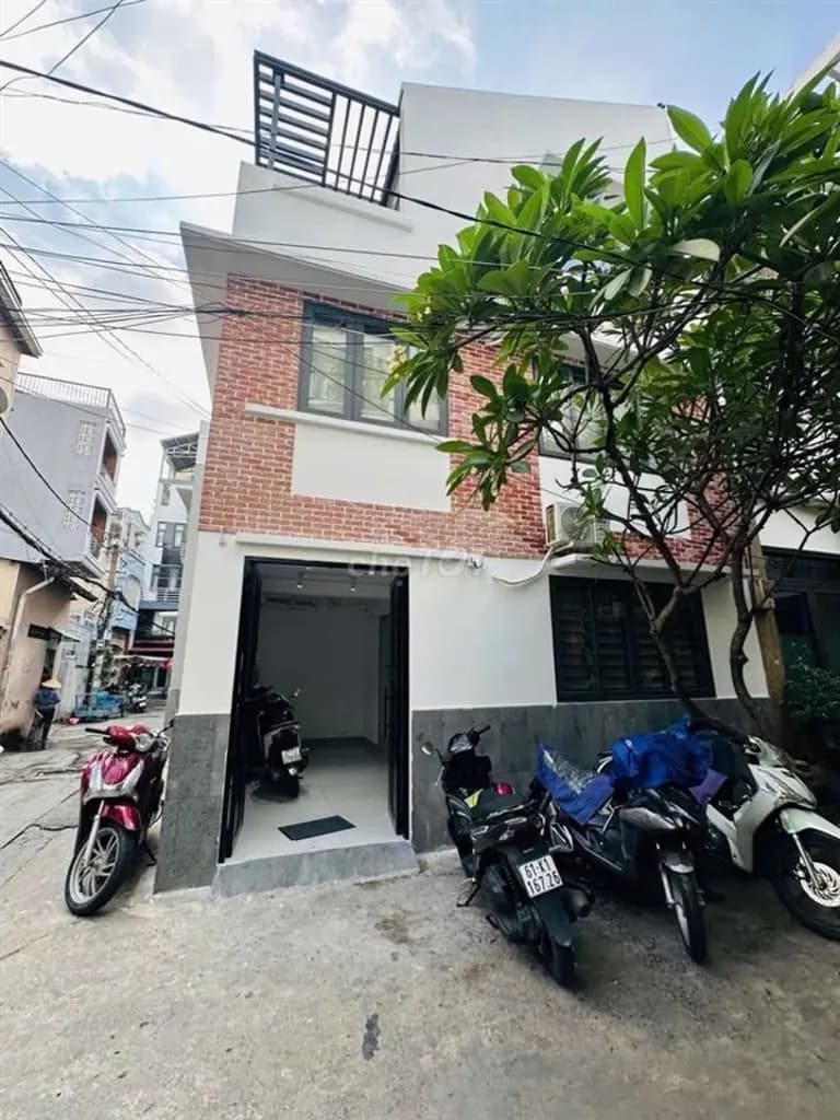 Main-CHDV NGUYỄN VĂN ĐẬU, 80M2 X 3T BTCT, HẺM XE HƠI TỚI CỬA, HT PCCC SẴNG-2