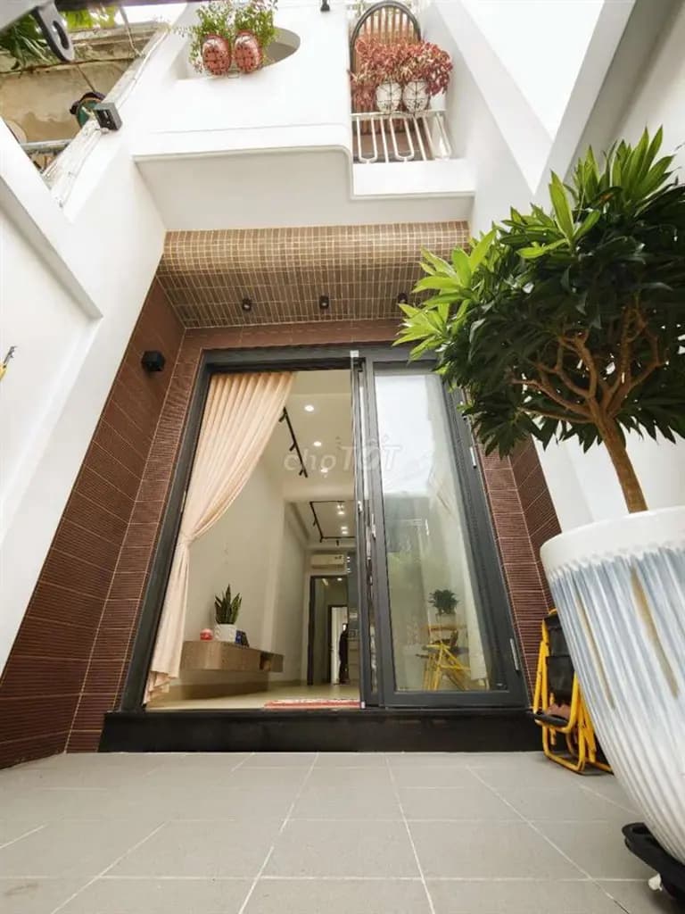SIÊU DIỆN TÍCH 63M2, TRẦN BÌNH TRỌNG, HẺM 5M, SÂN THƯỢNG TRƯỚC, SAU