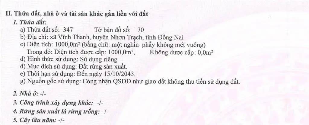 Main-Bán đất gần đường liên cảng, vĩnh thanh, nhơn trạch, đồng nai, 900 nghìn / m2, 9.531m2 giá ưu đãi-5