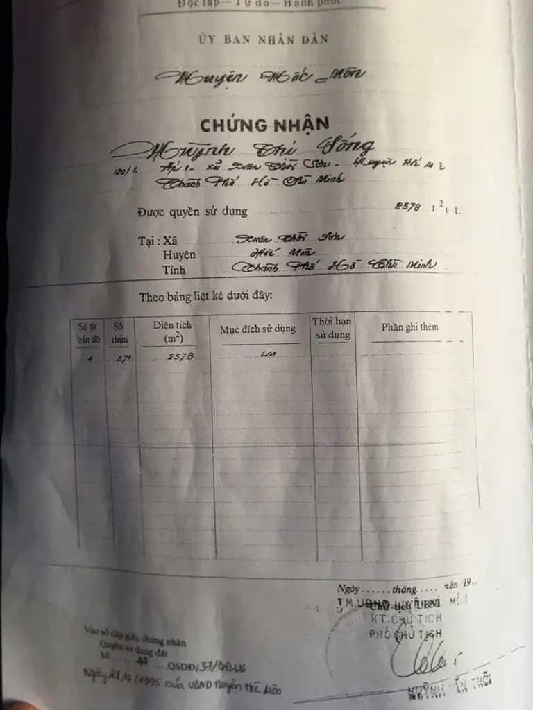 Main-Bán Đất 2279m2 giá 46 tỷ tại Đường Nguyễn Thị Thử Xã Xuân Thới Sơn Huyện Hóc Môn TP. Hồ Chí Minh-1