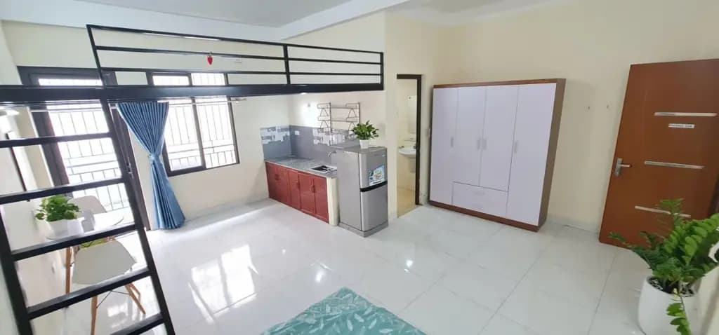 Main-Cho Thuê Ccmn 2 Giường giá rẻ 4tr8 cực thoáng thoáng ngõ 282 Kim Giang, Hoàng Mai-1