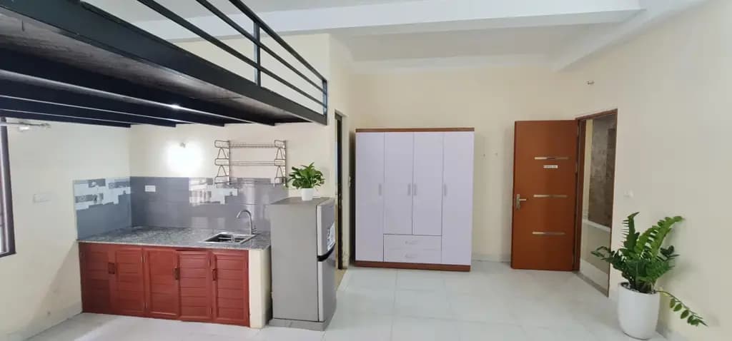 Main-Cho Thuê Ccmn 2 Giường giá rẻ 4tr8 cực thoáng thoáng ngõ 282 Kim Giang, Hoàng Mai-2