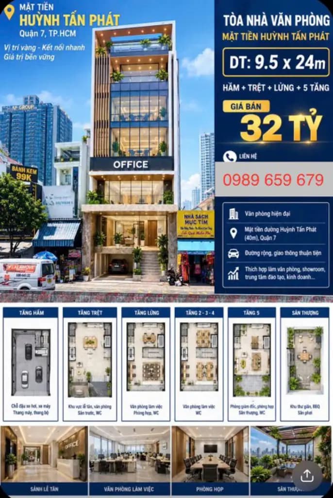 Main-MẶT TIỀN KINH DOANH ĐƯỜNG HUỲNH TẤN PHÁT NGANG 9,5M X 24M - 300M TỚI PHÚ MỸ HƯNG-1
