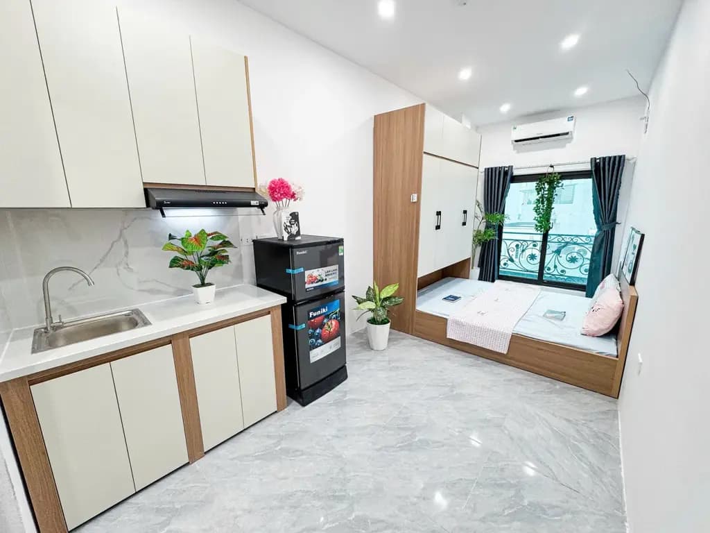 Main-Cho Thuê Ccmn 23m giá rẻ 4tr3 Full đồ đẹp thoáng ngõ 8 Lê Quang Đạo, Từ Liêm-1