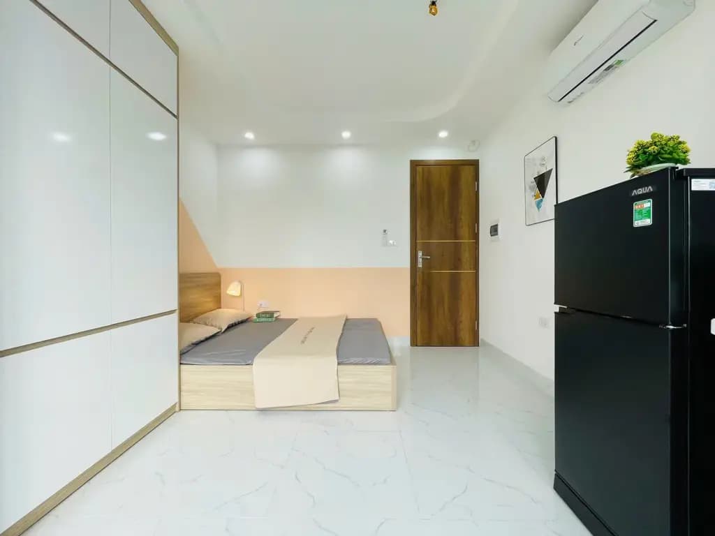 Main-Cho thuê Ccmn 25m FUll đồ đẹp thoáng 592 Trường Chinh, Phường Khương Thượng-0