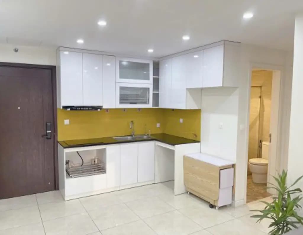 Main-16,5tr thuê 1N+1 Vinhomes D'Capitale 52m² - sẵn chỗ làm việc-2