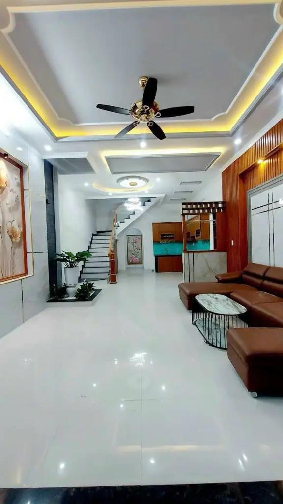BÁN NHÀ 1 TRỆT 2 LẦU. THỔ CƯ HOÀN CÔNG .MẶT TIỀN NGUYỆT LAN ANH THUỘC KP3 TRẢNG DÀI
