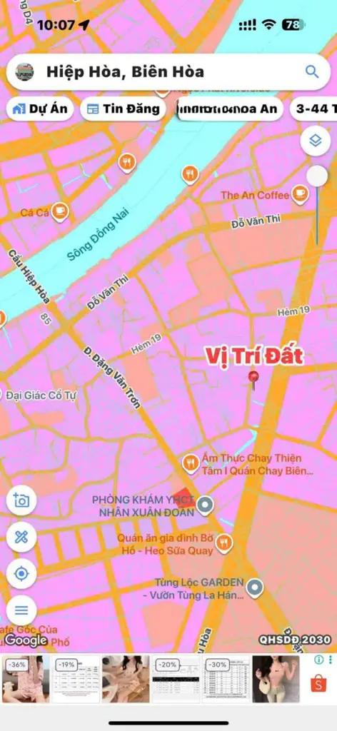 LÔ ĐẤT HIỆP HOÀ – TRUNG TÂM BIÊN HOÀ