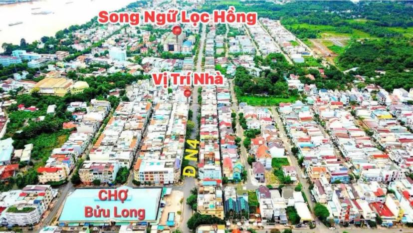 NHÀ VIP N4 - KHU DÂN CƯ BỬU LONG Kế bên Trường Song Ngữ Lạc Hồng