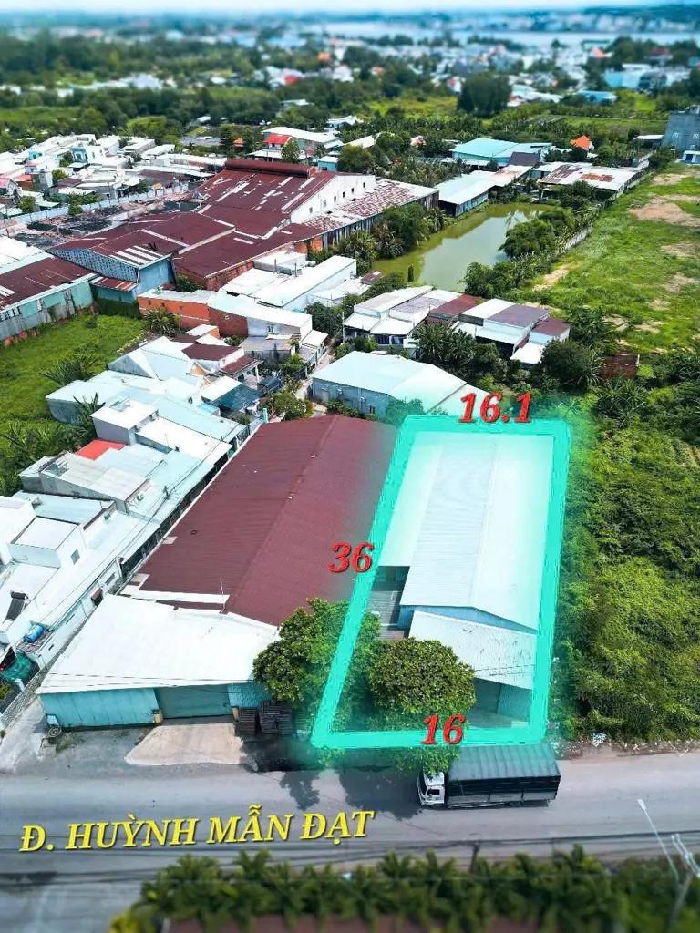 Lô Đất 528 m2 Mặt Tiền Đường Huỳnh Mẫn Đạt Ngay Gần Nhà Máy Nước - P. Hóa An - TP. Biên Hòa