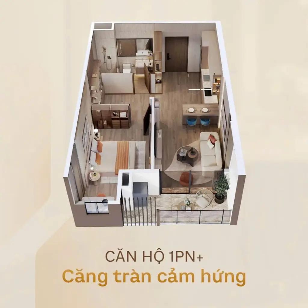 Main-Bán căn hộ chung cư, diện tích 54,4m2, 1PN+, dự án CORA Tower Đà Nẵng-1