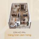 Thumb-Căn hộ chung cư diện tích 54,4m2, 1PN+, dư án CORA Tower Đà Nẵng-4