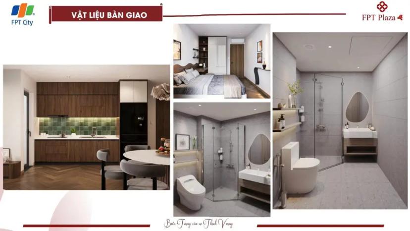 Căn hộ chung cư diện tích 50m2, 1PN+ dự án FPT Plaza 4 Đà Nẵng