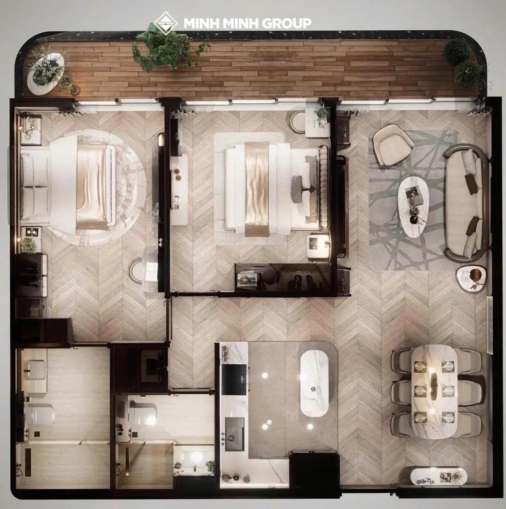 Main-🌟 Căn hộ 2PN The Legend – sở hữu trọn vẹn view sông Hàn, pháo hoa và biển, vị trí vàng ngay đầu Cầu-3