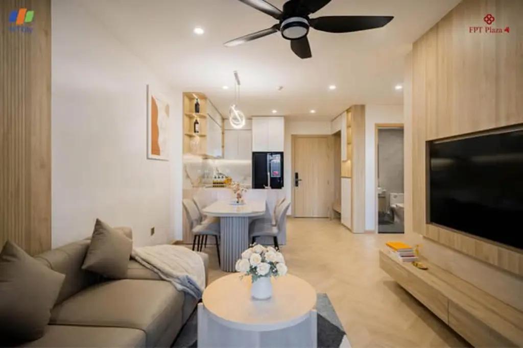 Căn hộ chung cư diện tích 69,56m2 2PN Plaza 4 Đà Nẵng