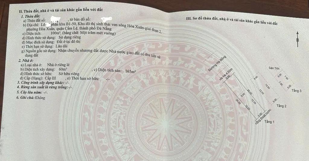 Main-🔥 NHÀ MẶT PHỐ HÀ BỒNG – HÒA XUÂN – 3 TẦNG ĐẸP! 🔥-0