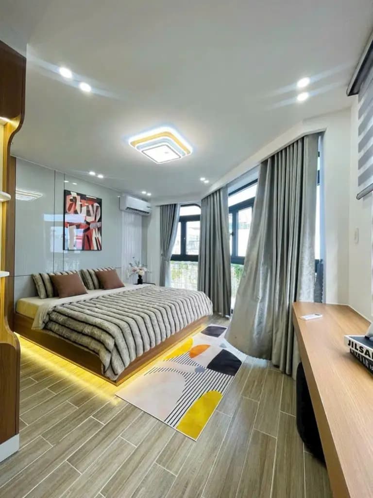 Main-CĂN GÓC 2 MẶT TIỀN HẺM XE HƠI - 5 TẦNG FULL NỘI THẤT - GẦN NGÃ 3 TÂN SƠN & QUANG TRUNG-3
