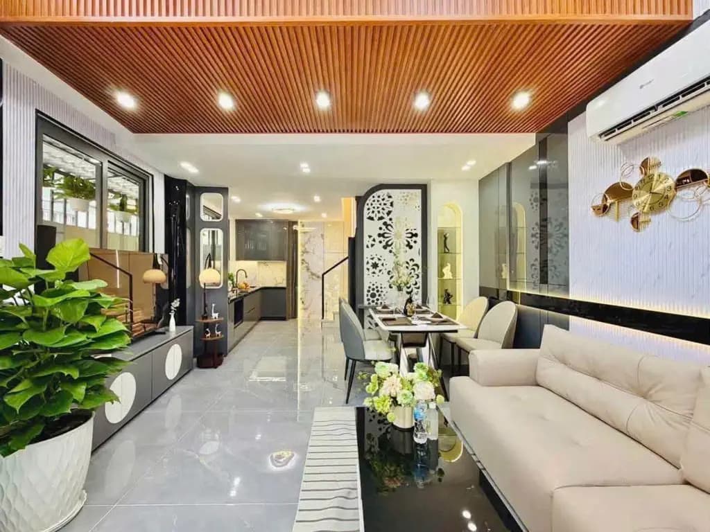 Main-CĂN GÓC 2 MẶT TIỀN HẺM XE HƠI - 5 TẦNG FULL NỘI THẤT - GẦN NGÃ 3 TÂN SƠN & QUANG TRUNG-10