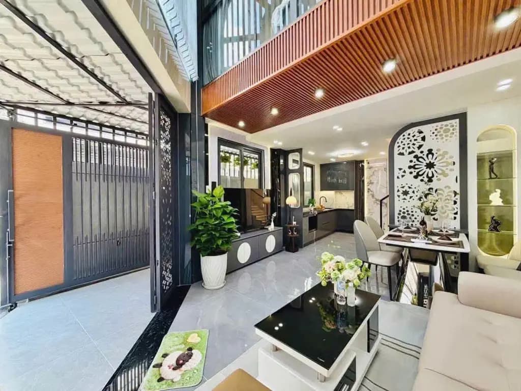 Main-CĂN GÓC 2 MẶT TIỀN HẺM XE HƠI - 5 TẦNG FULL NỘI THẤT - GẦN NGÃ 3 TÂN SƠN & QUANG TRUNG-9