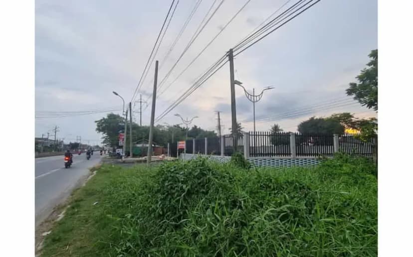 Cho Thuê Mặt Bằng Đất Trống Diện Tích Lớn – Mặt Tiền Quốc Lộ 1a, Bến Lức, Long An
