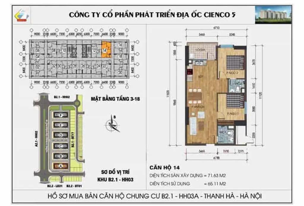 Main-Chủ Nhà Cần Bán Gấp Căn 2 Ngủ Hh03F Chung Cư Thanh Hà-0