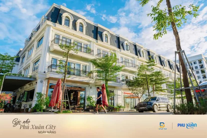 Phú Xuân City - Không Lụt, tiện lợi kinh doanh phù hợp đầu tư lâu dài