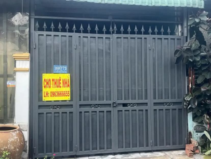 Cho thuê nhà số 1697/73 Lê Văn Lương ấp 2, Xã Nhơn Đức, huyện Nhà Bè, TP. HCM
