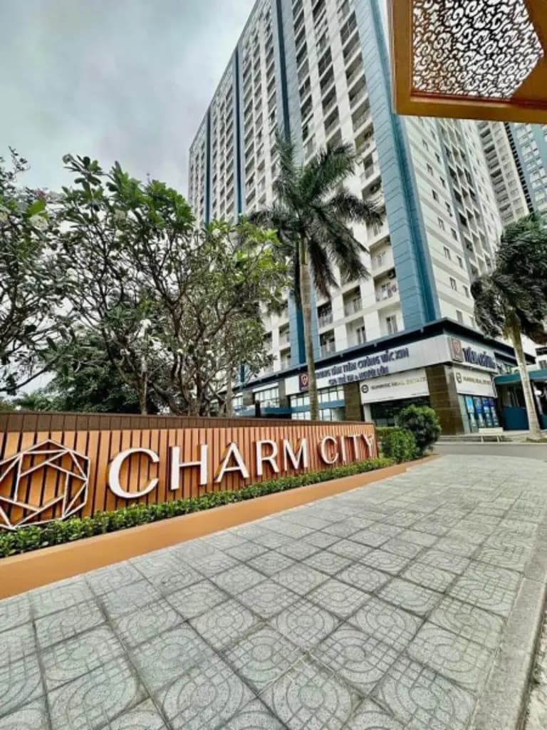 Main-Cho Thuê Căn Hộ Charm City Ngay Vincom DĨ An. Căn 2PN Giá 5 Triệu/tháng Ở Được Liền. LH 0909981763-6