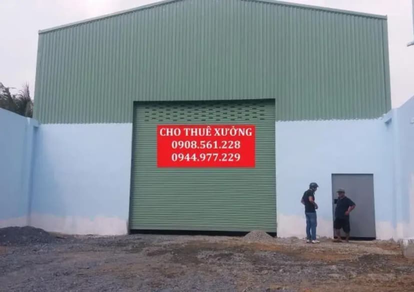 NHÀ XƯỞNG CHO THUÊ NẰM PHƯỜNG AN PHÚ ĐÔNG QUẬN 12 DT: 150M GIÁ 13 TRIÊU/THÁNG LH: 0944977229