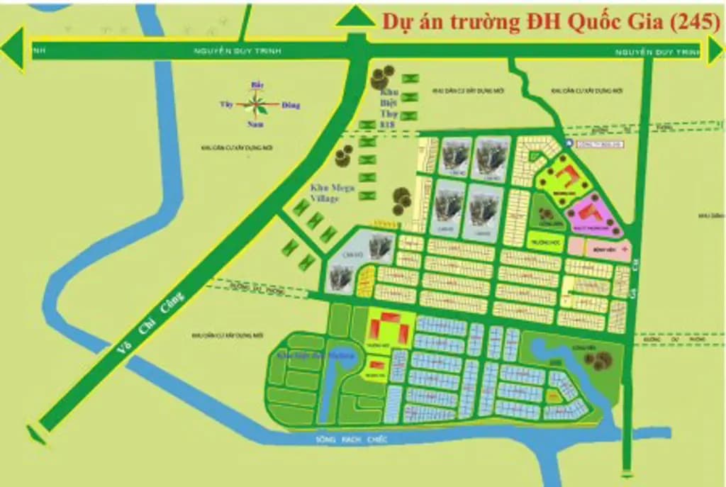 Main-(Dự án mới) ĐHQG 245, đường vào hiện tại Gò Cát, kế bên Khu compound Gladia Khang Điền đã mở bán-0