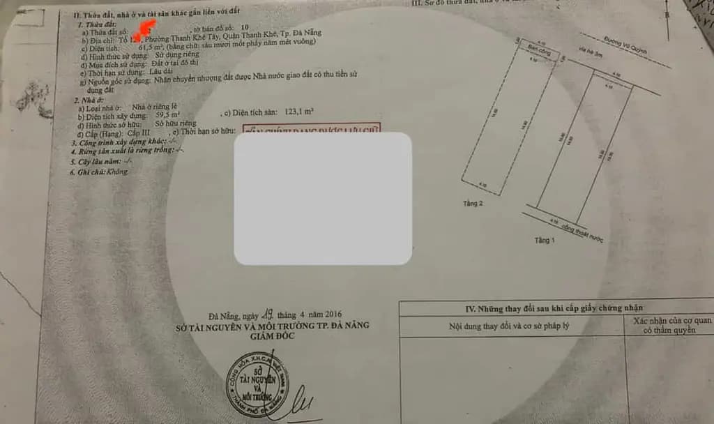 Main-5,6 tỷ Nhà 2 tầng, đường Vũ Quỳnh,Thanh Khê,Đ Nẵng,cách biển vài bước chân-4