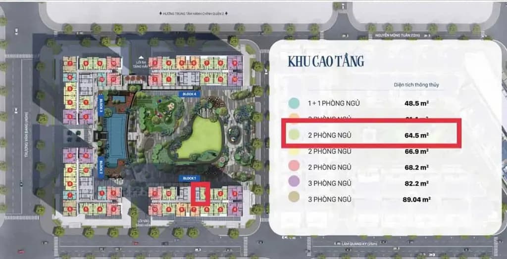 CHO THUÊ CĂN GÓC 2PN – VICTORIA VILLAGE | QUẬN 2