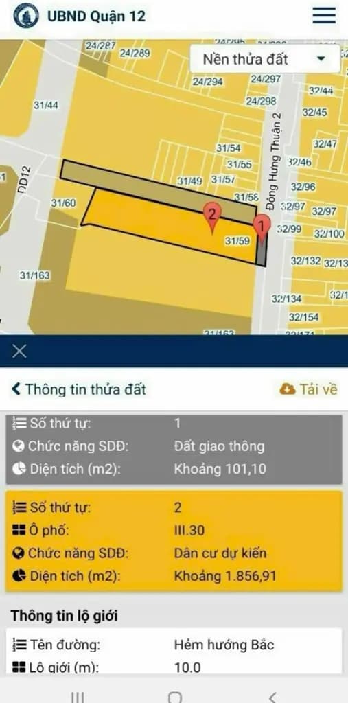 Main-Bán QSDĐ thửa 899, TBĐ 18, tại 92/9 đường TX43, khu phố 3, P.Thới An, TP.HCM-4