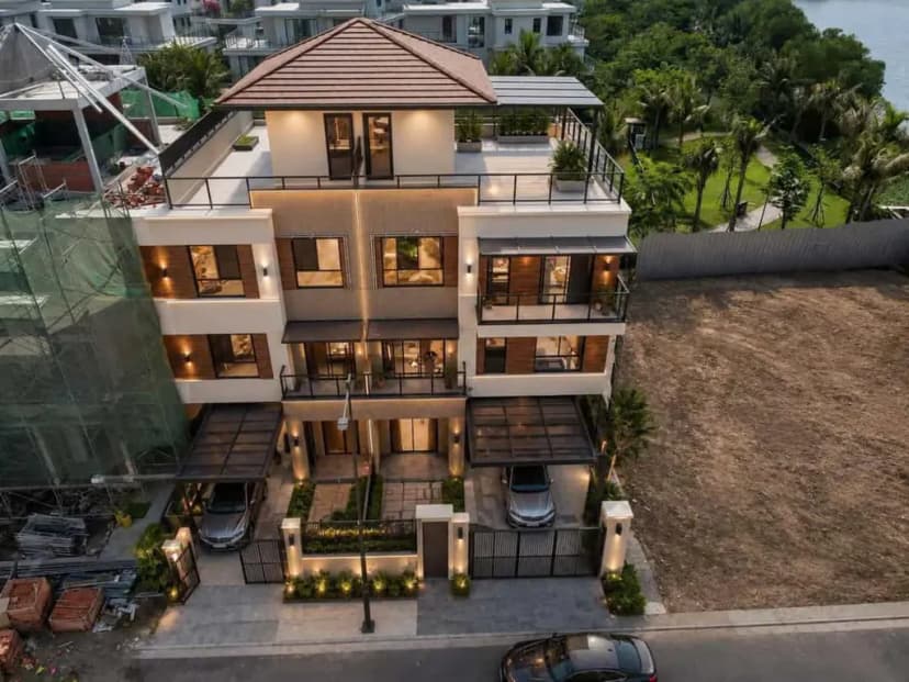 Nhà Phố Ven Sông Trellia Cove, Mizuki Park (26ha), Nguyễn Văn Linh, Bình Chánh, 249m2 | 18,4 tỷ