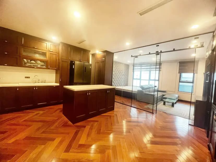Cho thuê căn 1Pn 1Pk Full rộng đẹp tại ngõ 18 Nguyên Hồng, Đống Đa