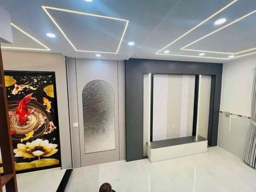 B.ÁN NHÀ NGAY TÂN KỲ TÂN QUÝ, 3 TẦNG MỚI KIÊN CỐ. DT 5.5X12M ,NỞ HẬU TÀI LỘC 5.85M. CHỈ 5.5TY. TL